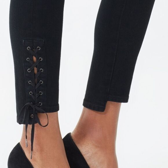 Citizens Of Humanity Olivia High Rise Lace Up Jean - Picture 2 of 6